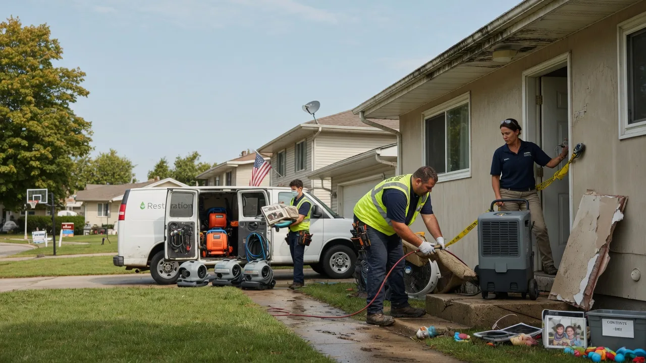 Water Damage Restoration in Kingston, WI near me
